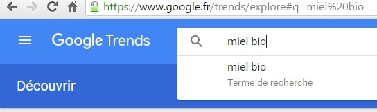 google trends