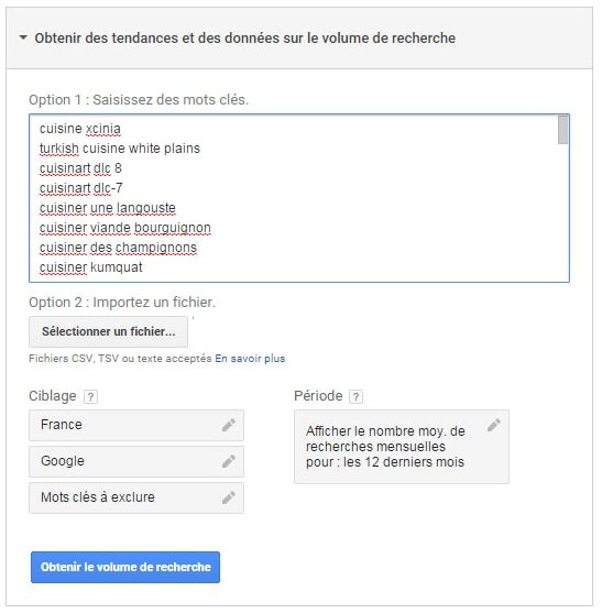 scrapebox outils de planification google