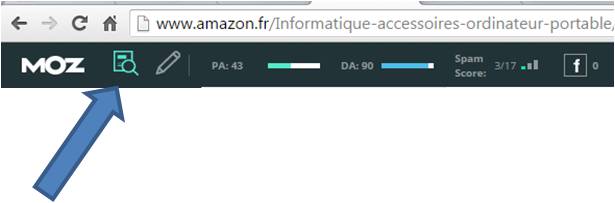 moz bar analyse on-page