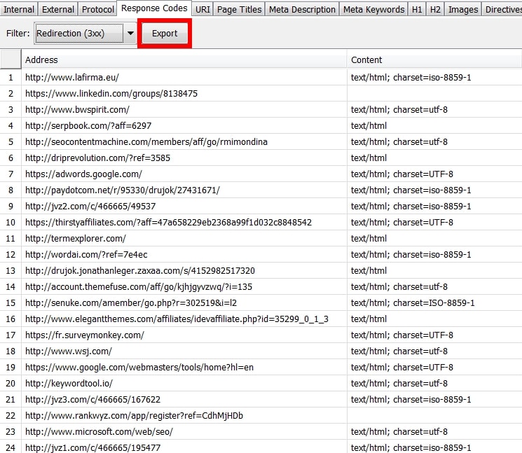 screaming frog seo spider 4