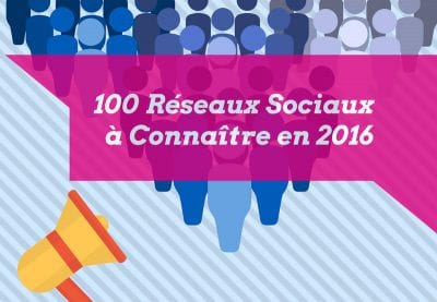 100 Réseaux Sociaux à Connaître en 2016